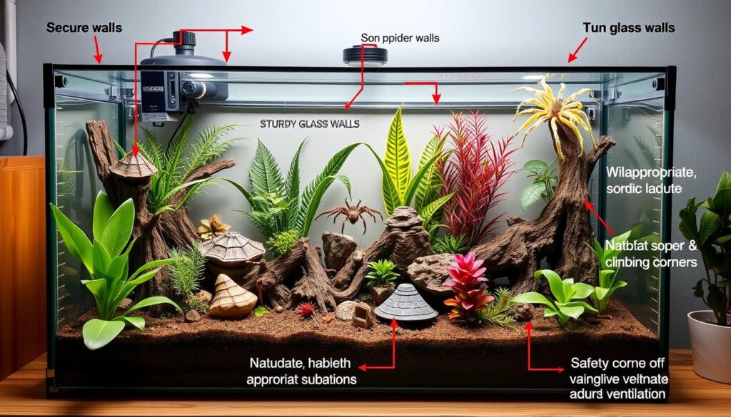 Sicherheit im Terrarium