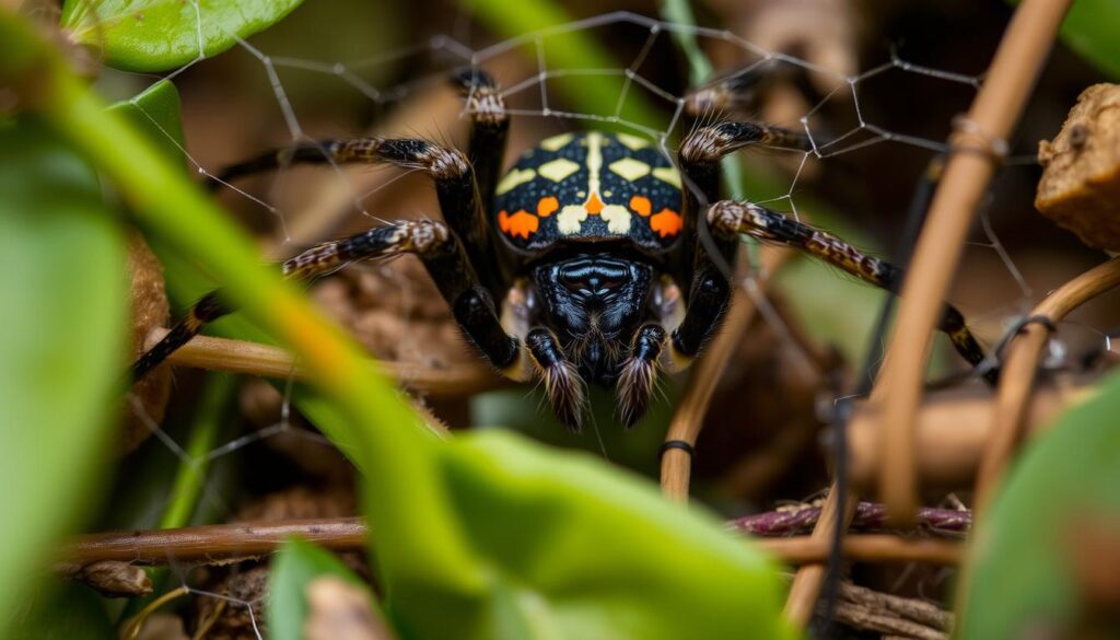 Versteckverhalten der Psalmopoeus irminia